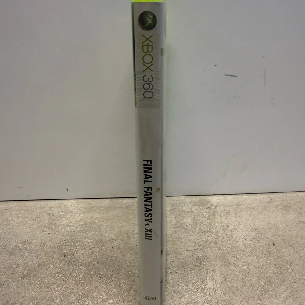 Final Fantasy XIII (XBOX 360, 2010) CIB Manual Tested